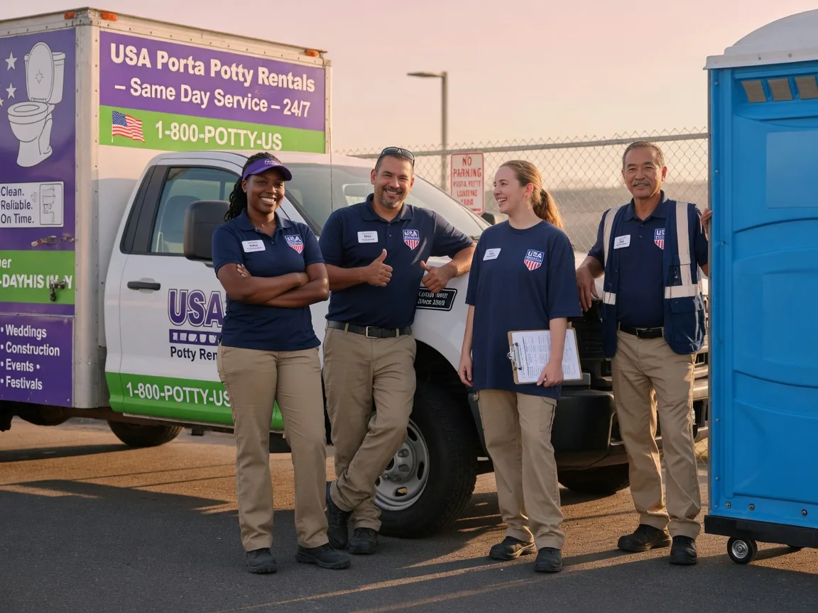 Porta Potty Rental company in Edgecomb, ME